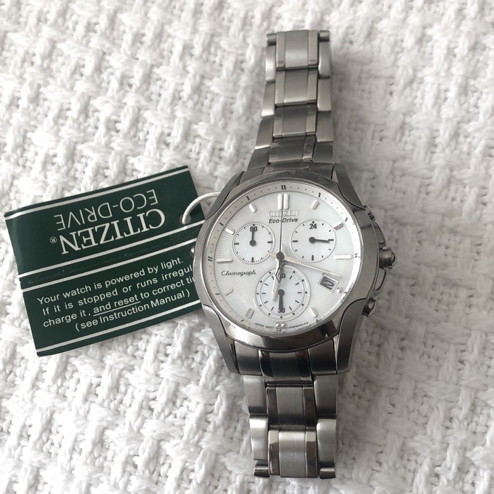 Citizen Eco-Drive Chronograph Ladies Watch